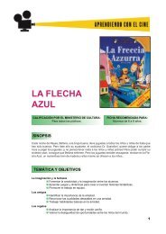 la flecha azul - Aprendiendo con el cine europeo