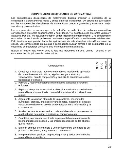 Unidad didáctica I Introducción a la Geometría Analítica - jaramaticas