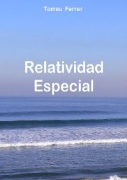 teoría de la Relatividad Especial - Curso de Relatividad Especial al ...
