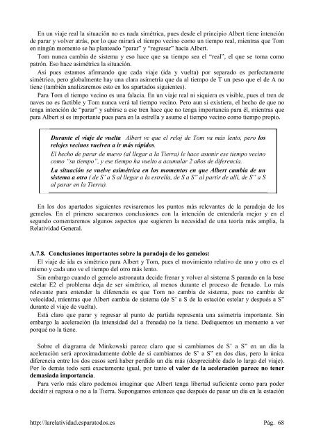 teoría de la Relatividad Especial - Curso de Relatividad Especial al ...