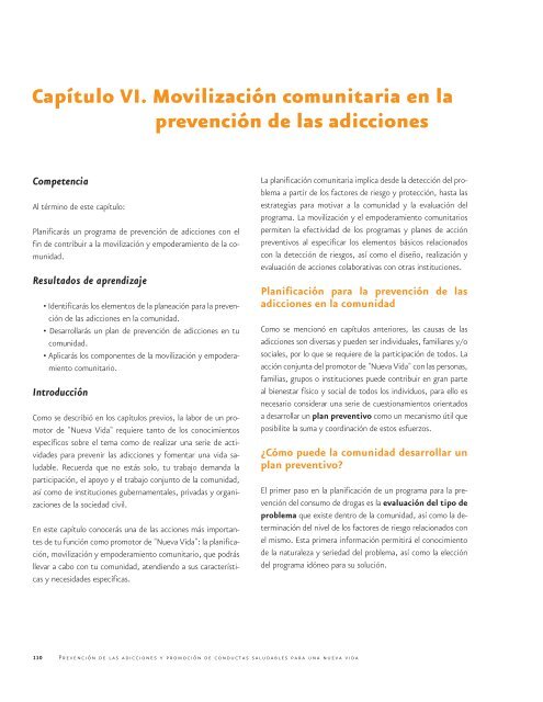 Prevención de las adicciones y promoción de conductas - Comisión ...