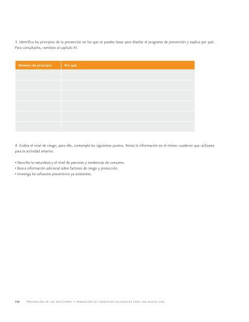 Prevención de las adicciones y promoción de conductas - Comisión ...