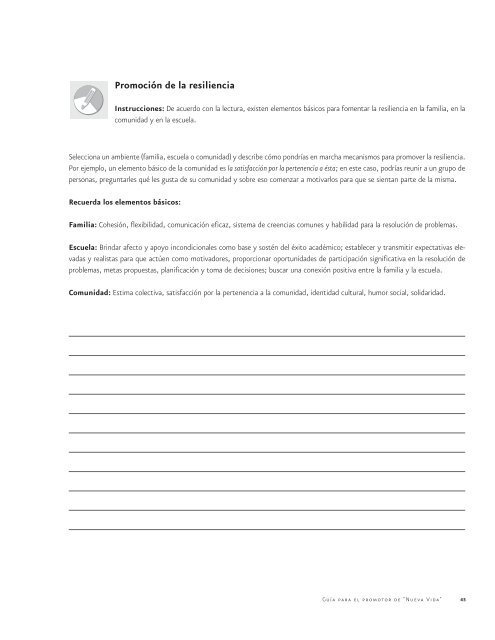 Prevención de las adicciones y promoción de conductas - Comisión ...