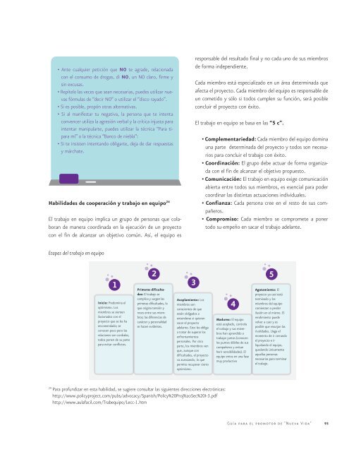 Prevención de las adicciones y promoción de conductas - Comisión ...