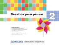 Desafíos para pensar - Ediciones Santillana