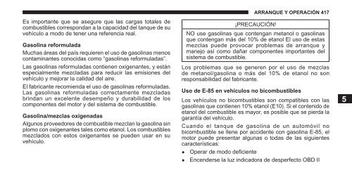 Town & Country 2012 Manual Del Propietario - Chrysler