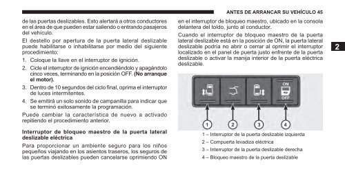 Town & Country 2012 Manual Del Propietario - Chrysler