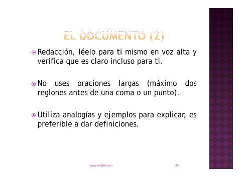 Guia para presentar un trabajo terminal o tesis. - Dr. Miguel Félix ...