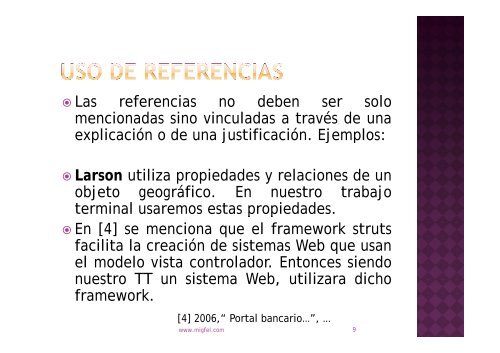 Guia para presentar un trabajo terminal o tesis. - Dr. Miguel Félix ...