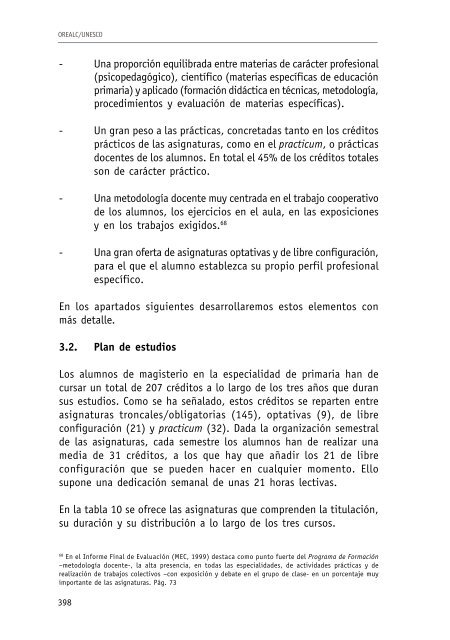 Modelos innovadores en la formación inicial docente. Una ... - OEI