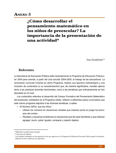 ¿Cómo desarrollar el pensamiento matemático en los niños de ...