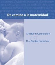 De camino a la maternidad - Our Bodies Ourselves