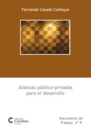 Alianzas público-privadas para el desarrollo - Fundación Carolina