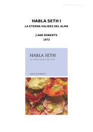 HABLA SETH I - los mejores libros de espiritualidad para leer y ...