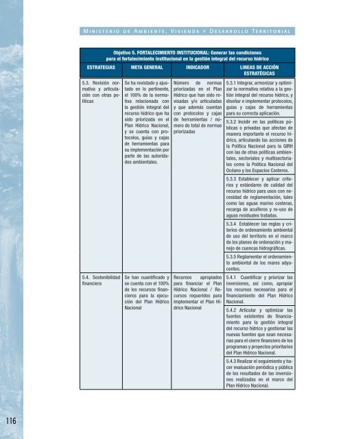 Política Nacional Recurso Hídrico - Ministerio de Ambiente ...