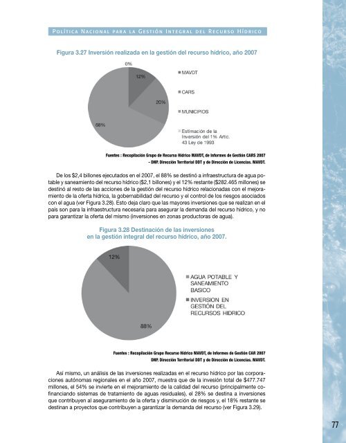 Política Nacional Recurso Hídrico - Ministerio de Ambiente ...