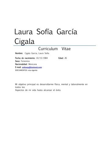 Laura Sofía García Cigala - Chuecas y Asociados