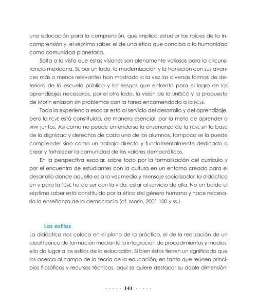 La Formación Cívica y Ética - Subsecretaría de Educación Básica ...