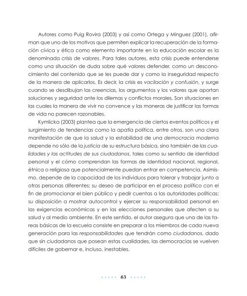 La Formación Cívica y Ética - Subsecretaría de Educación Básica ...