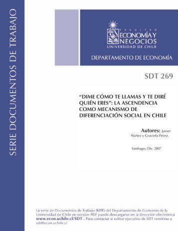 Dime cómo te llamas y te diré quién eres - Departamento de ...