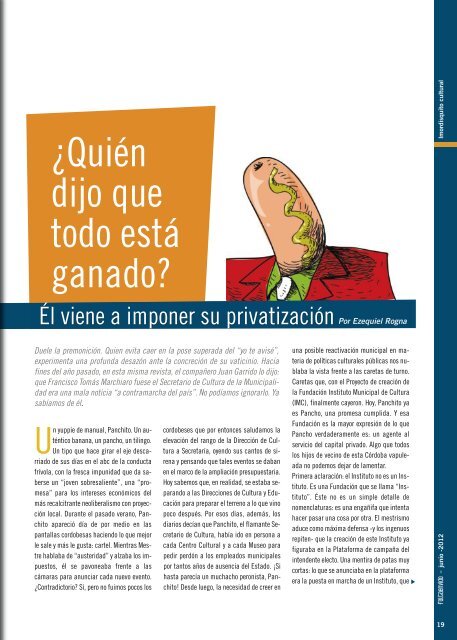 Revista FaltaEnvido – Año 2 – Num 4 – Junio 2011 - Kapiango