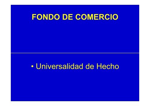 TRANSFERENCIA DE FONDO DE COMERCIO - Cursos Allende