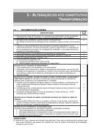 Alteração do Ato Constitutivo - Transformação - DNRC