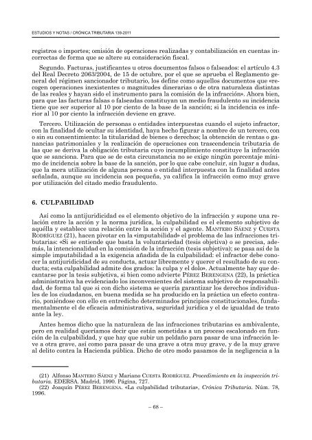 ELEMENTOS CONSTITUTIVOS DE LA INFRACCIÓN TRIBUTARIA