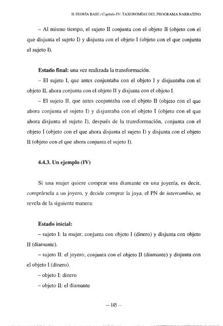 El programa narrativo como expresión del valor constitutivo