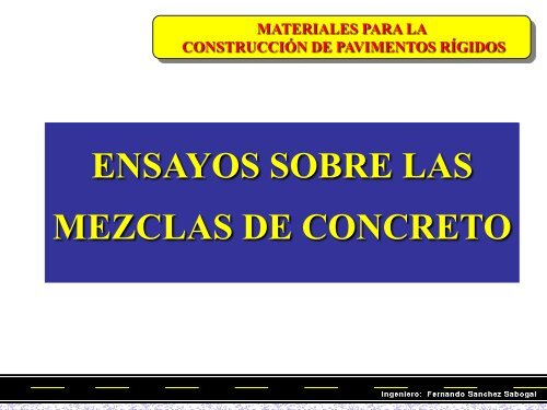 materiales constitutivos del concreto