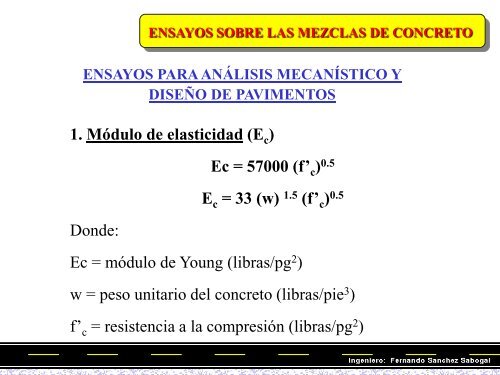 materiales constitutivos del concreto