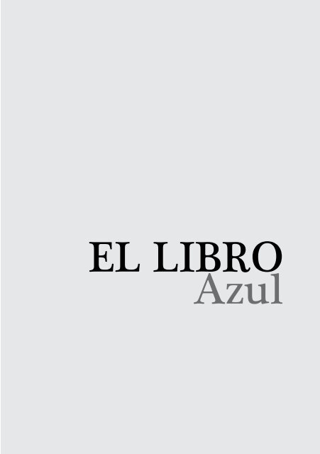 El Libro Azul - Portal Educativo