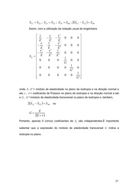 mecânica das estruturas i relações constitutivas ... - FEC - Unicamp