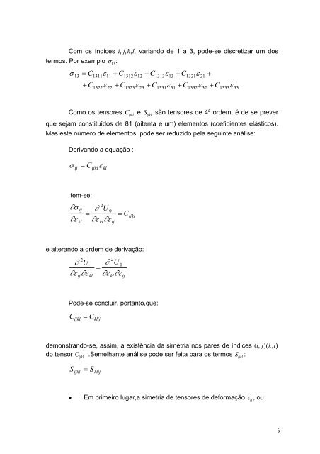 mecânica das estruturas i relações constitutivas ... - FEC - Unicamp