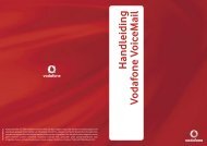 Handleiding Vodafone VoiceMail