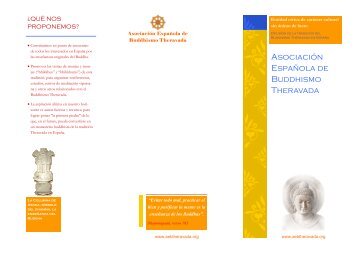 asociacionAEBT - Asociación Española de Buddhismo Theravada