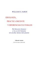 ideología, práctica docente y diferencias culturales - William R. Daros