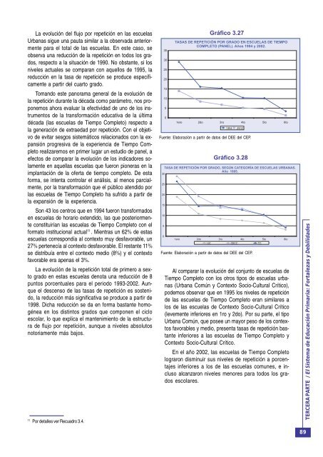 Tercera parte: El Sistema de Educación Primaria - OEI