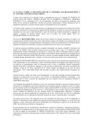 Nota de prensa oct. 2008 - La Gavilla Verde
