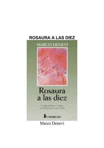 Denevi-RosauraALasDiez