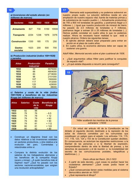 El auge de los totalitarismos - Materiales y recursos para Historia ...