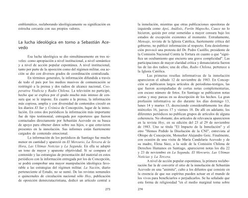 El Movimiento Contra la Tortura Sebastián Acevedo - Institute for the ...