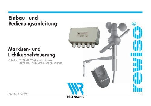 Rewiso 2680 / 2693 / 2694 - Rademacher