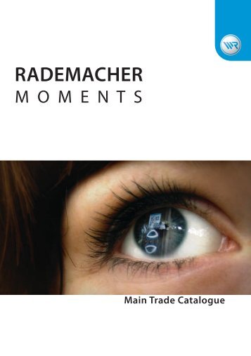 RADEMACHER Main Trade Catalogue