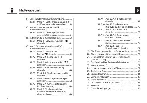 Elektrischer Rollladen-Gurtwickler RolloTron Comfort ... - Rademacher