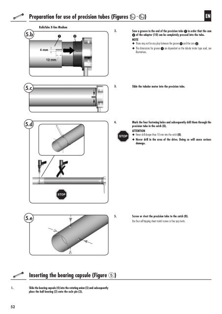 Bedienungsanleitung RolloTube X-line - Rademacher