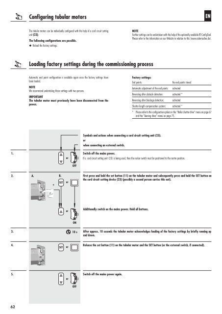 Bedienungsanleitung RolloTube X-line - Rademacher