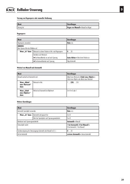 EN Installation and operation instructions for RADEMACHER X-line ...