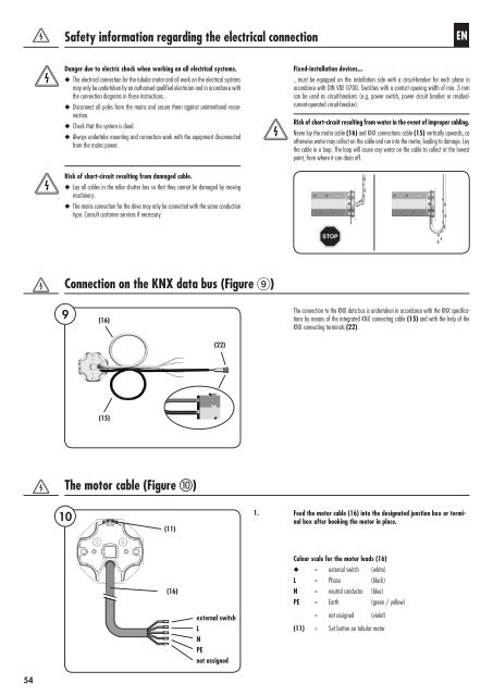 EN Installation and operation instructions for RADEMACHER X-line ...