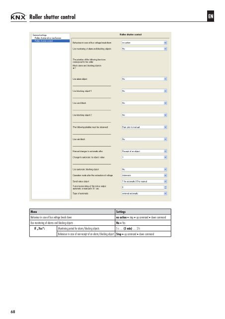 EN Installation and operation instructions for RADEMACHER X-line ...